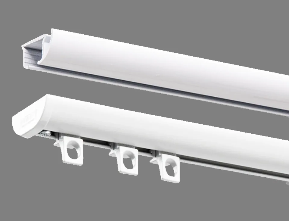 Ceiling fix wave track system